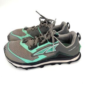 Altra Lone Peak 5 Women Trail Running Outdoor Hike Shoes Sneakers Gray Size 8.5